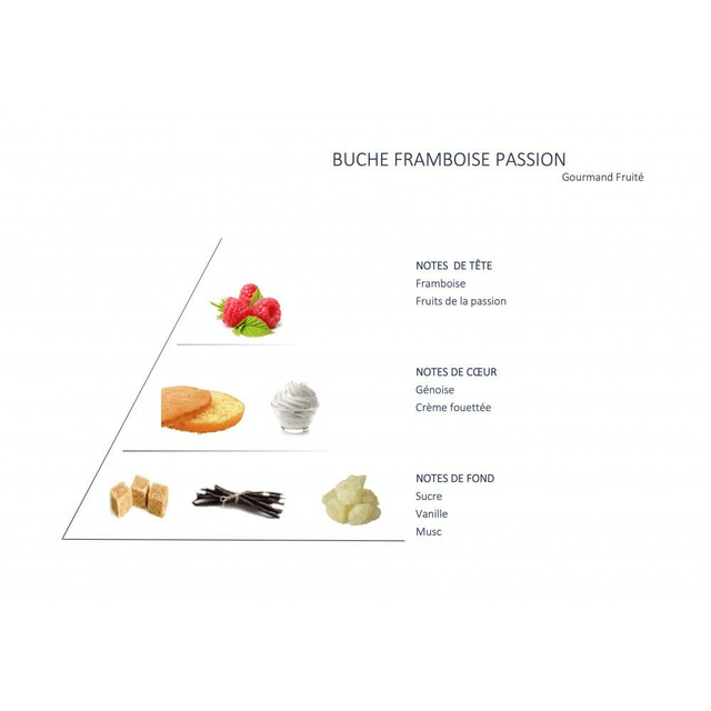 Bûche framboise passion 