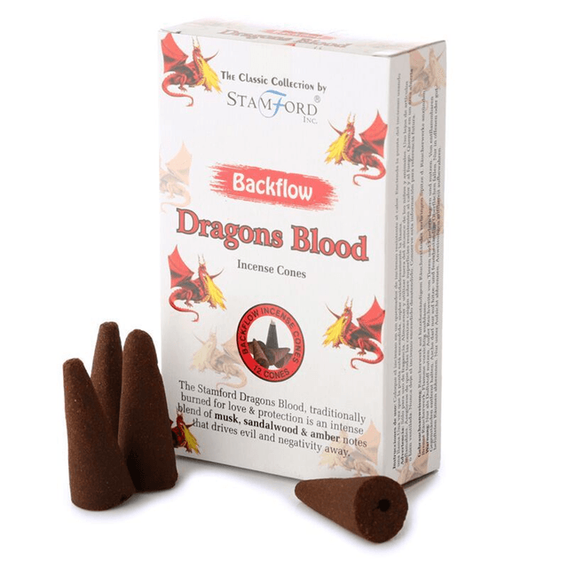Cônes d&#039;Encens Backflow Stamford - Sang de Dragon