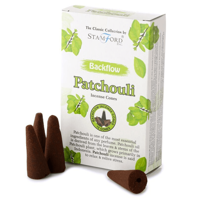 Cônes d&#039;Encens Backflow Stamford - Patchouli